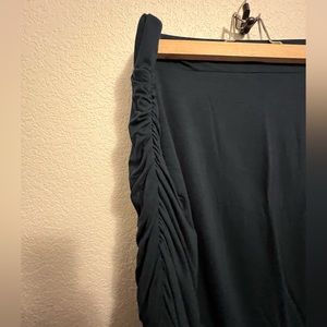 Banana republic skirt, gathered sides